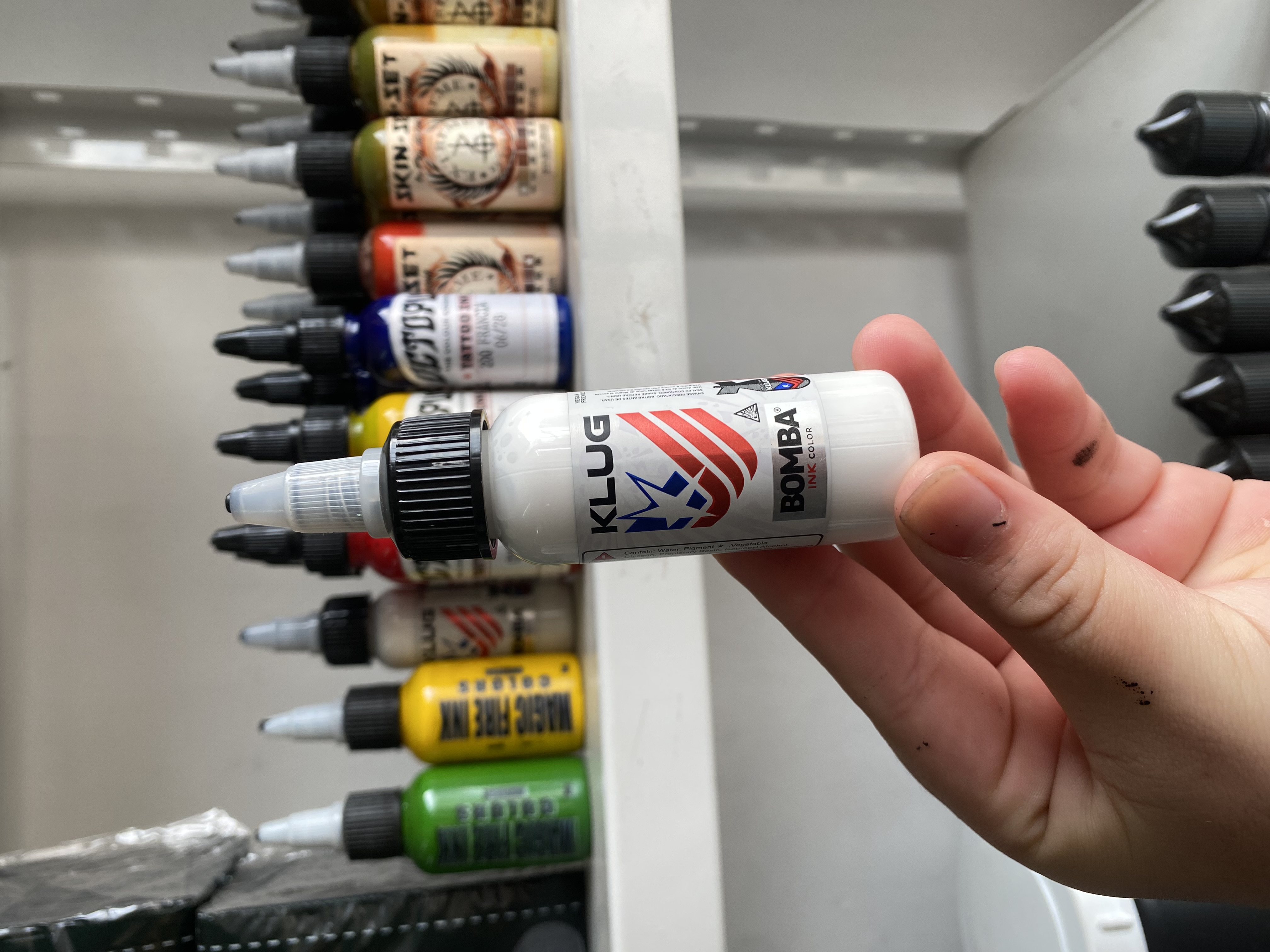 Tinta blanca Klug 1oz